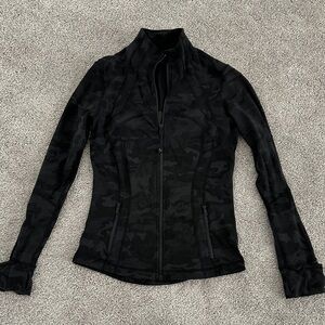 lululemon Define Camo Black Jacket 8